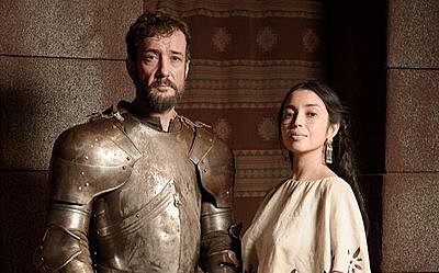 Hernan Cortés recibe a Malintzin