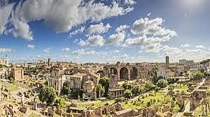 Extensión de caminos en Roma