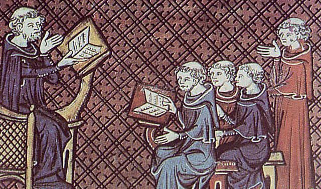 (Siglo VIII) Se crean escuelas y monasterios