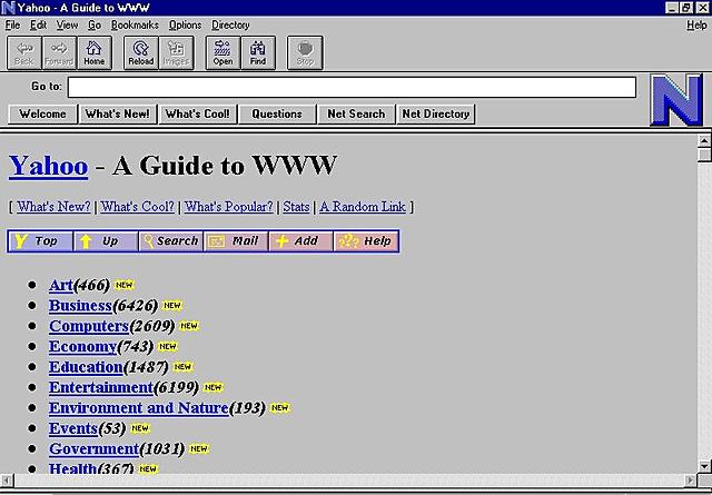 1991 Inicio de la Web 1.0