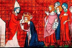 Coronación de Pipino el Breve.