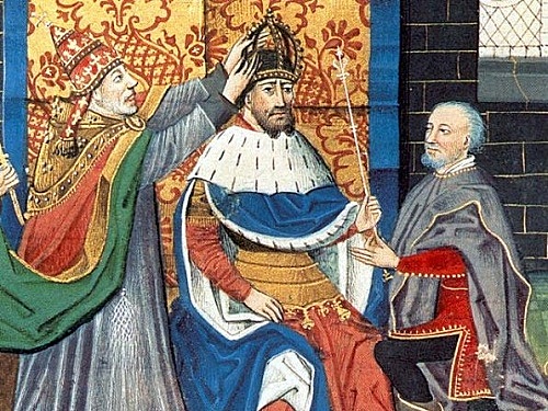 Coronación de Carlo Magno