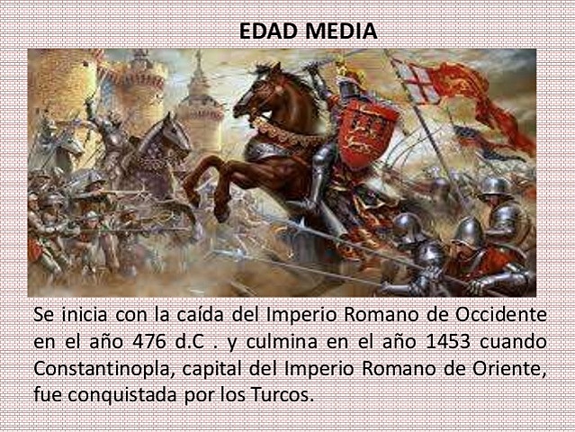 Inicio de la Edad Media