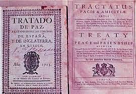 Tratados de Utrech (1713) y Rastadt (1714).