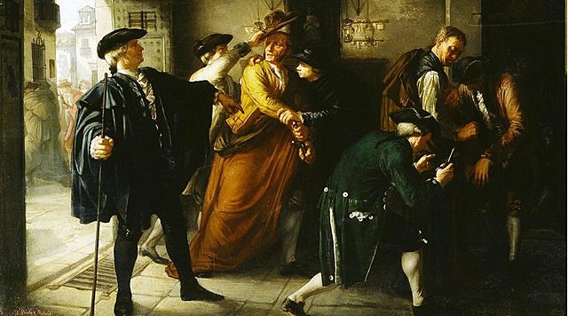 Motín de Esquilache (contra las reformas del ministro italiano).