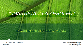 Timeline: La Arboledako paisaiaren eboluzioaren ardatz kronologikoa