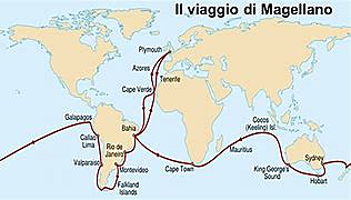 la prima circumnavigazione del globo