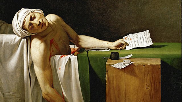 CHARLOTTE ASSASINA A MARAT