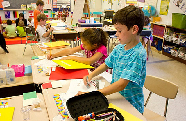 My first day of Elementary School.