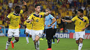 The Colombian soccer team was one of the 32 teams that participated in the 2014 Soccer World Cup, which took place in Brazil between June 12 and July 13 of that year.