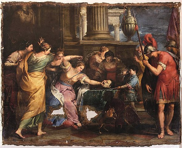 Cicero necatus est a sociis Marci Antonii