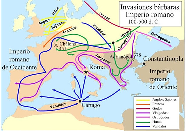 Invasiones germánicas