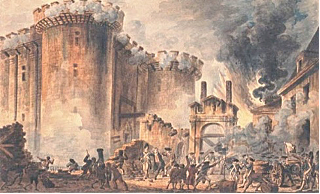 Toma de la Bastilla. Comienzo de la Revolución Francesa.