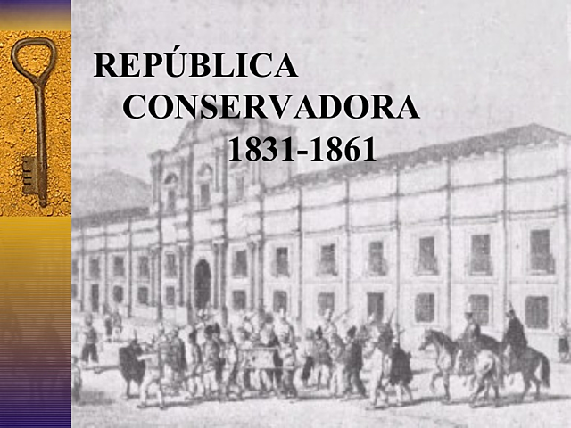 Republica Conservadora-autoritaria 1830/1861