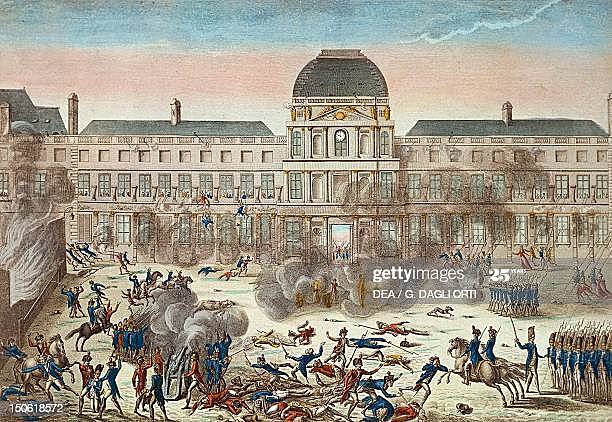 Attack on the Tuileries Palace: Overthrow of the monarchy