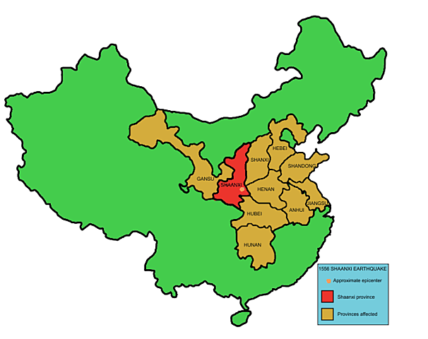 1556 Shaanxi earthquake