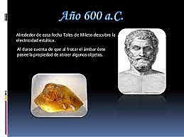 se descubre la electricidad estatica
