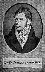 Friedrich Daniel Ernets Schleiermacher.
