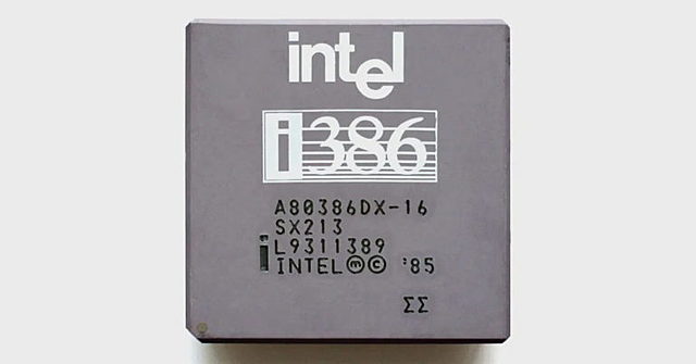 Procesadores Intel que hicieron historia: Intel 386