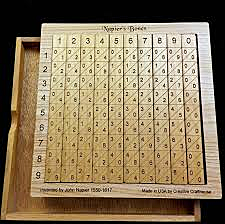 Varillas de Jhon Napier para calcula