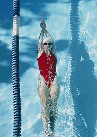 Practiqué natación