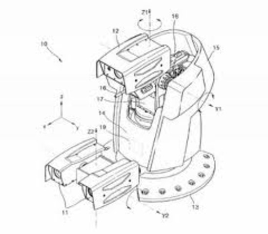 primera patente para diseño de robot