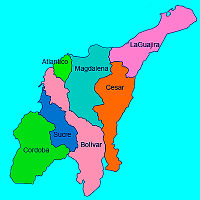 REGIÓN CARIBE (Empezó su fundación)