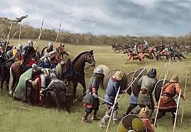 Se consigue rendir a los jefes sajones mediante un pacto en virtud al cuál ellos mantendrían su autonomía a cambio de que sean cristianizados.