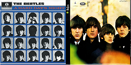 "A Hard Day's Night" y "Beatles for Sale"