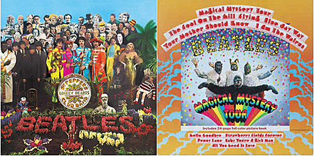 "Sgt. Pepper's Lonely Hearts Club Band" y "Magical Mystery Tour"