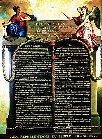 The Declaration of the Rights of Man and of the Citizen