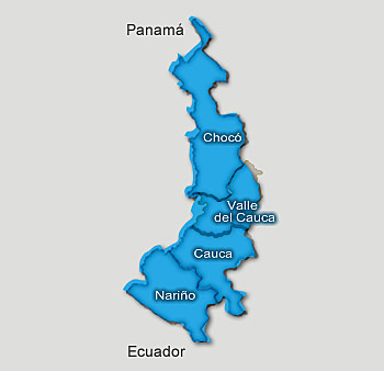 REGIÓN PACIFICA (fue conquistada)