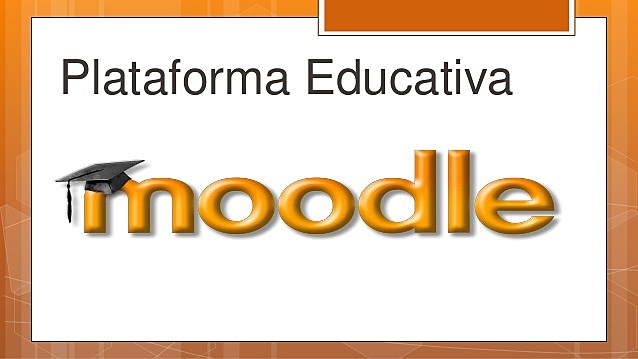 Plataforma virtual   Moodle.