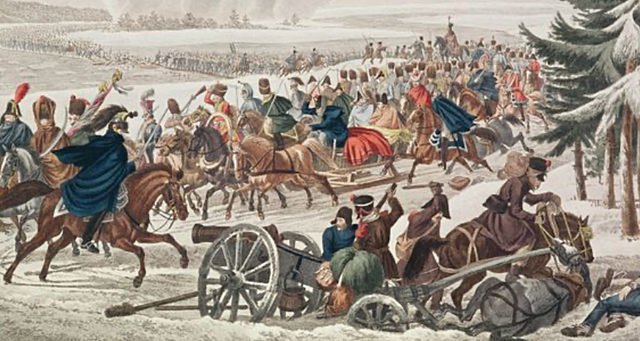 The invasion of Russia