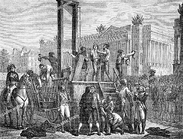 Maximilian Robespierre Guillotined