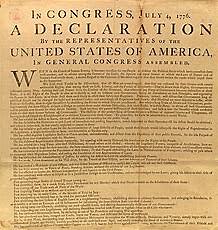 United States Declaration of Independence