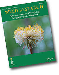 Se publica Weed Research