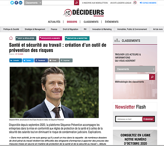 Article Décideurs Magazine