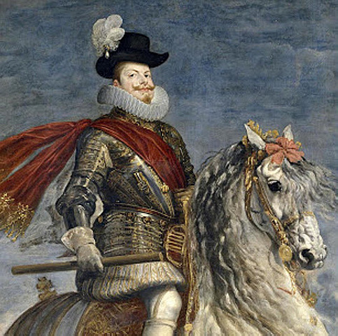 Delegó los asuntos de gobierno en el Duque de Lerma,