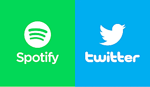 Twiter y Spotify
