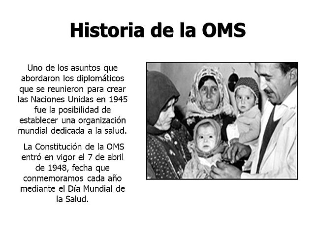 Constitución de la OMS