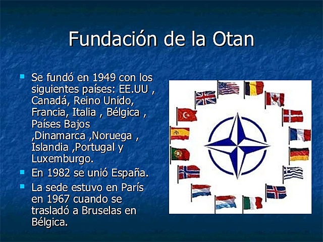 Se funda la "OTAN" y la fundación de la republica popular de china