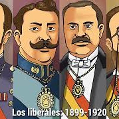Timeline: Gobiernos Liberales (1899 - 1920)