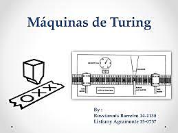 MÁQUINA DE TURING
