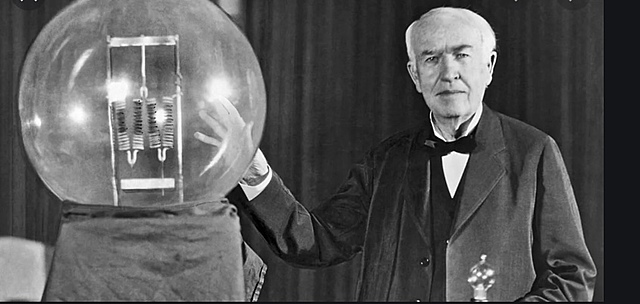 Thomas Edison lightbulb