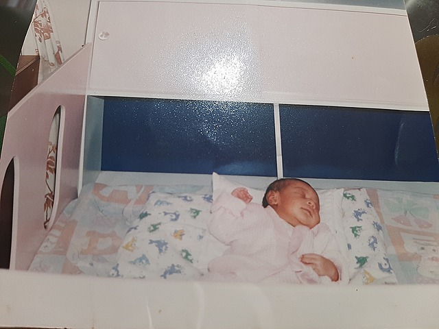 my first day at home