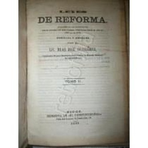 1855-1857 Leyes de Reforma