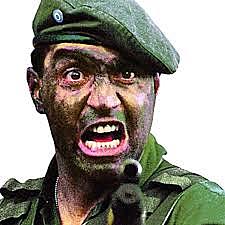 Primer levantamiento de "Cara Pintadas"