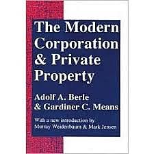 Berle y Means publican la obra La moderna corporación y la propiedad privada