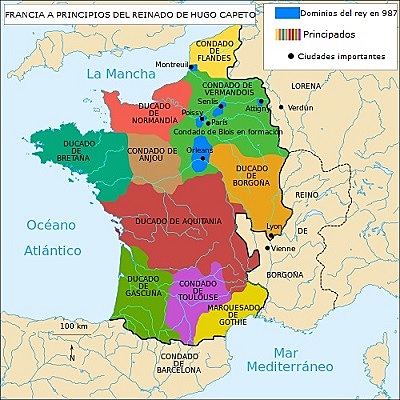 Organización del Imperio Carolingio: 785-800